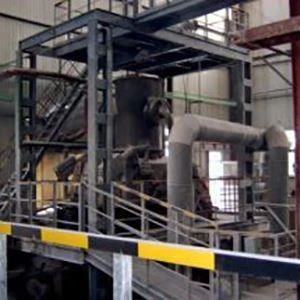Vloeibare natriumsilicaatplant en vast